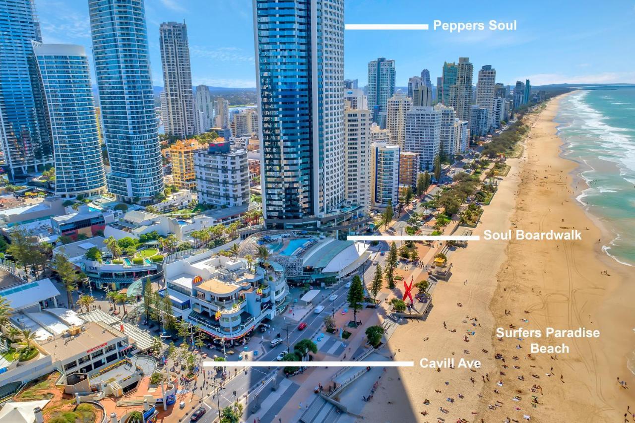 Soul Beachfront 3Brm Ocean View - Optimise Bnb 黄金海岸 外观 照片